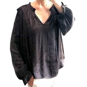 GAP Blouse | Brown/Black | Medium